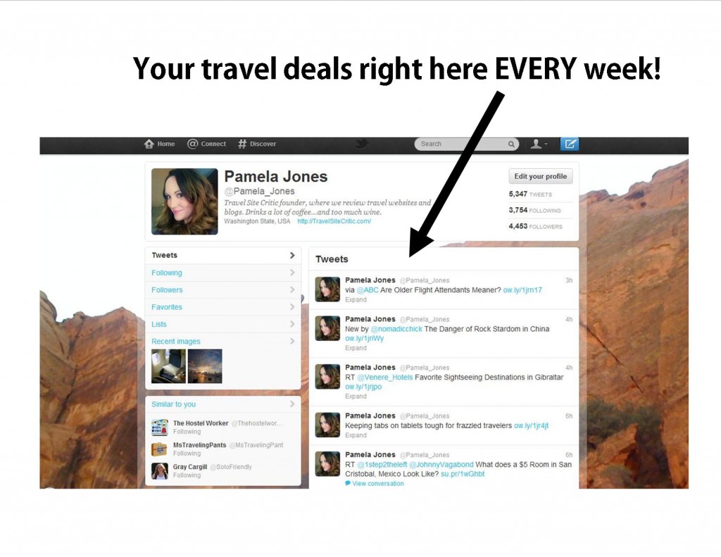 Twitter Online Travel Marketing
