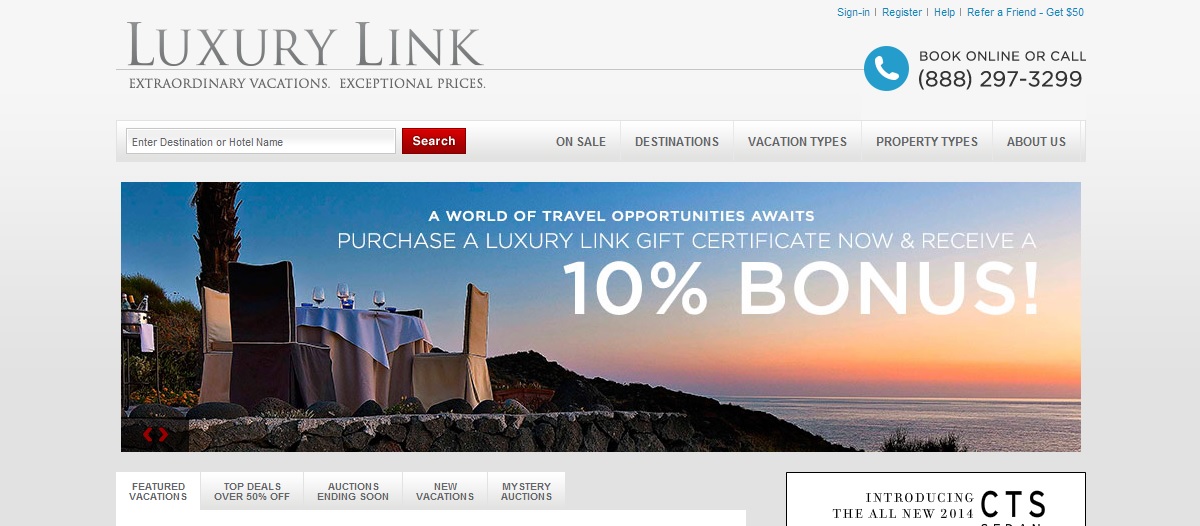 Luxury Link Reviews